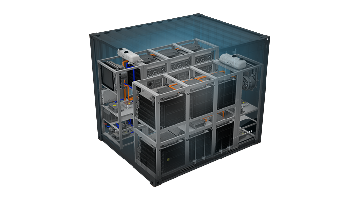 Battery energy system drawing