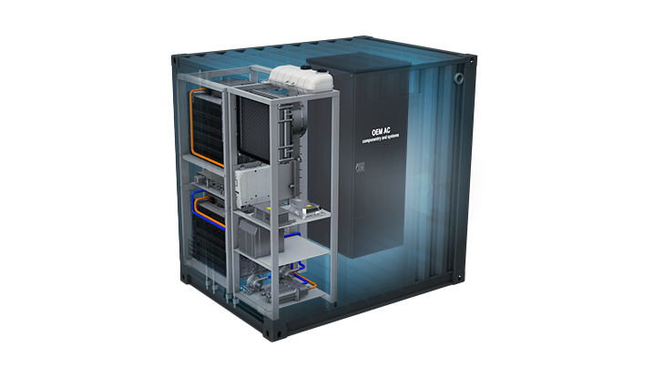 Battery energy system drawing